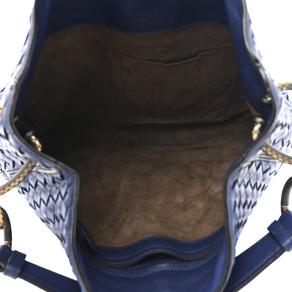 Bottega Veneta Nappa Intrecciato Small Loop Blue 5 of 13