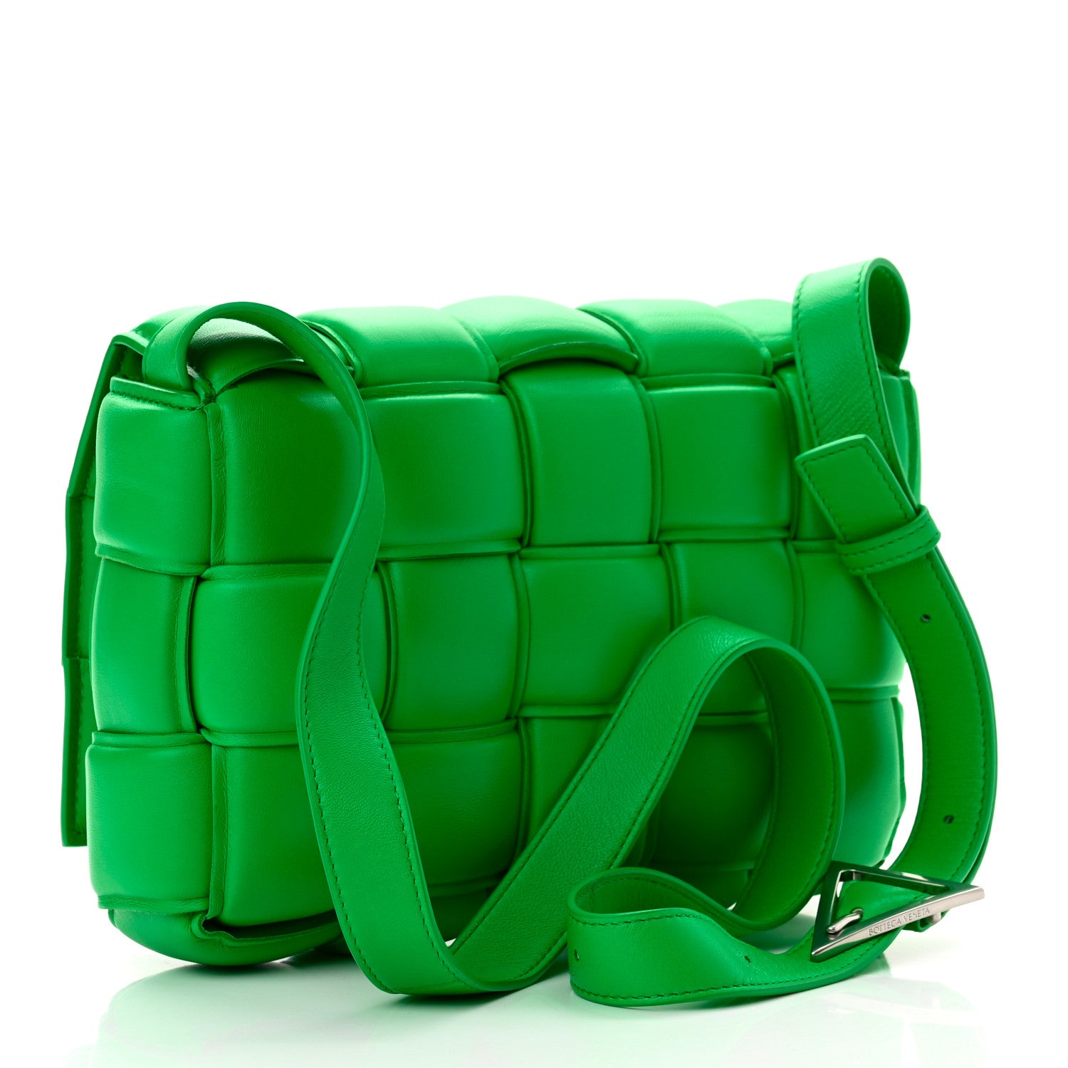 Bottega Veneta Nappa Maxi Intreccio Padded Cassette Crossbody Bag Parakeet 3 of 8