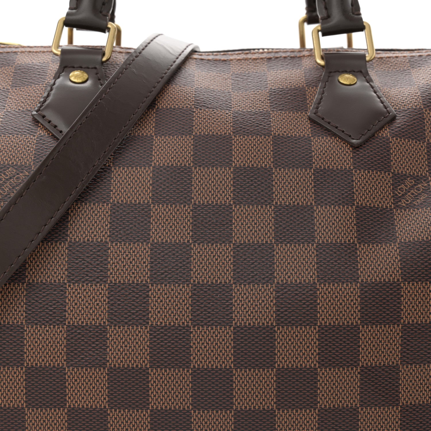 Louis Vuitton Damier Ebene Speedy Bandouliere 30 8 of 11