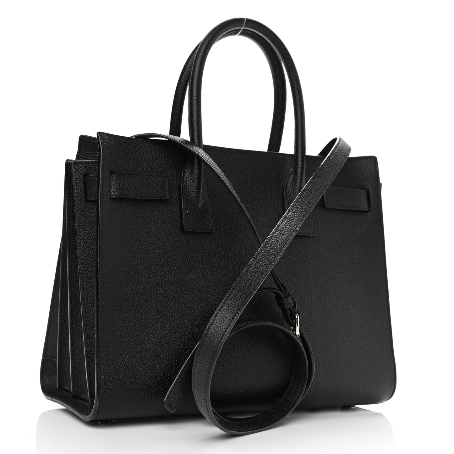 Calfskin Nano Sac De Jour Black