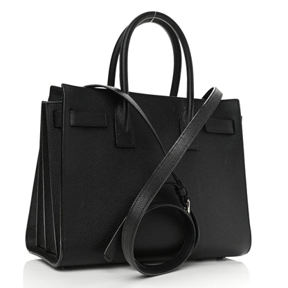 Saint Laurent Calfskin Nano Sac De Jour Black 2 of 12