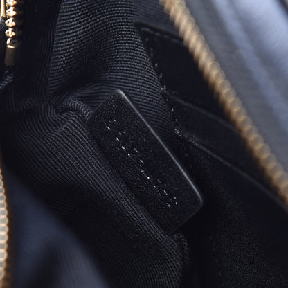 Celine Calfskin Quilted Small C Charm Bag Black 10 of 11