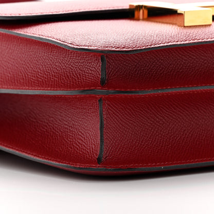 Hermes Epsom Constance 24 Rouge Grenat 9 of 17