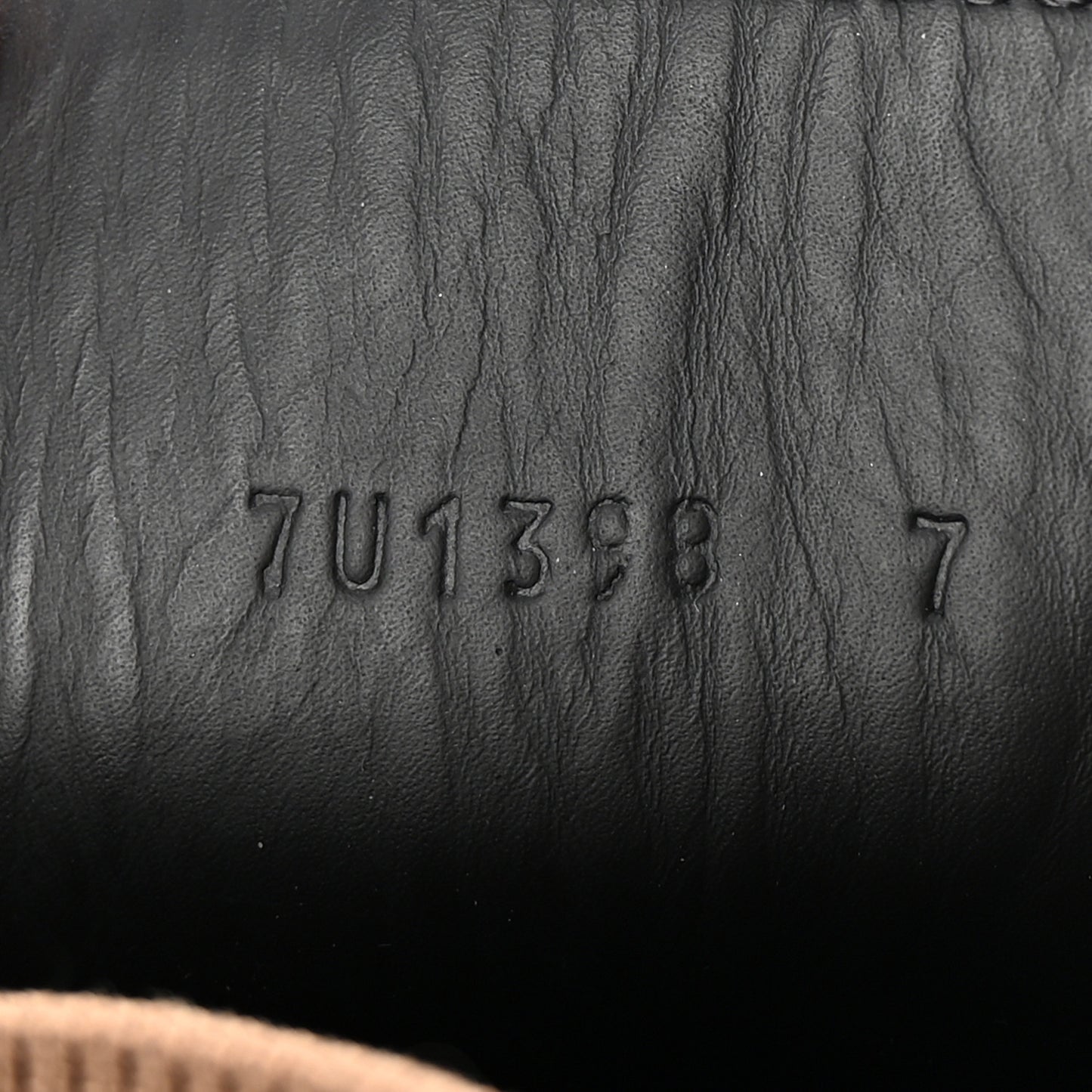 Calfskin Stretch Fabric FF Rockoko Biker Boots 7 Black Tobacco