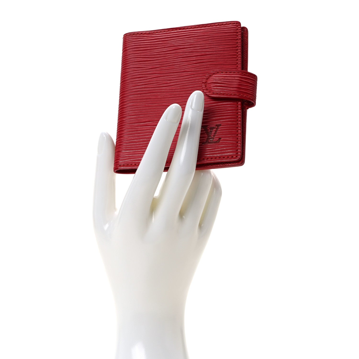 Louis Vuitton Epi Mini Agenda Cover Castillan Red 2 of 6