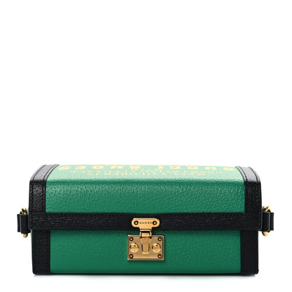 Gucci Grained Calfskin Gucci 100 Mini Bag Green 7 of 9