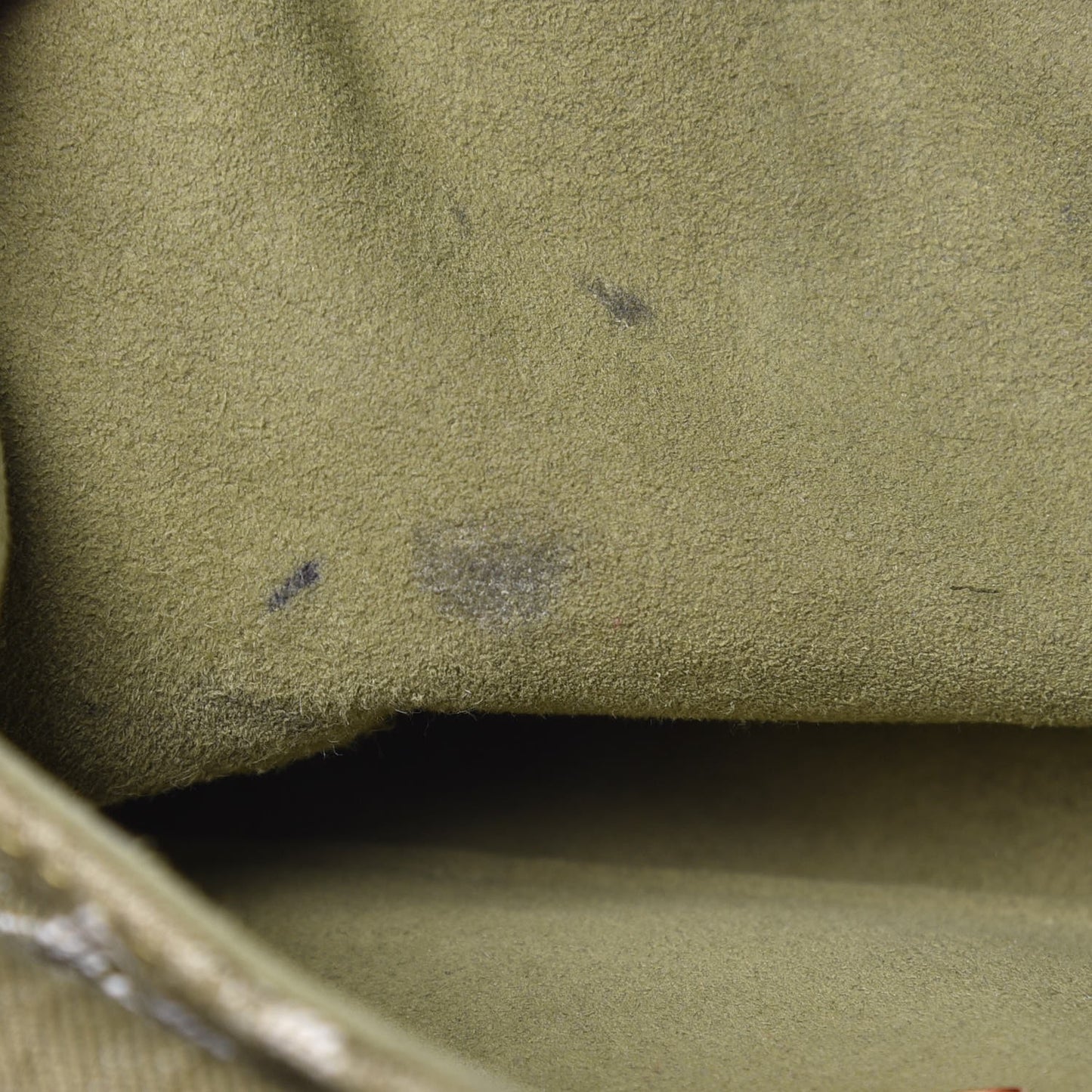 Monogram Denim Mini Pleaty Lichen