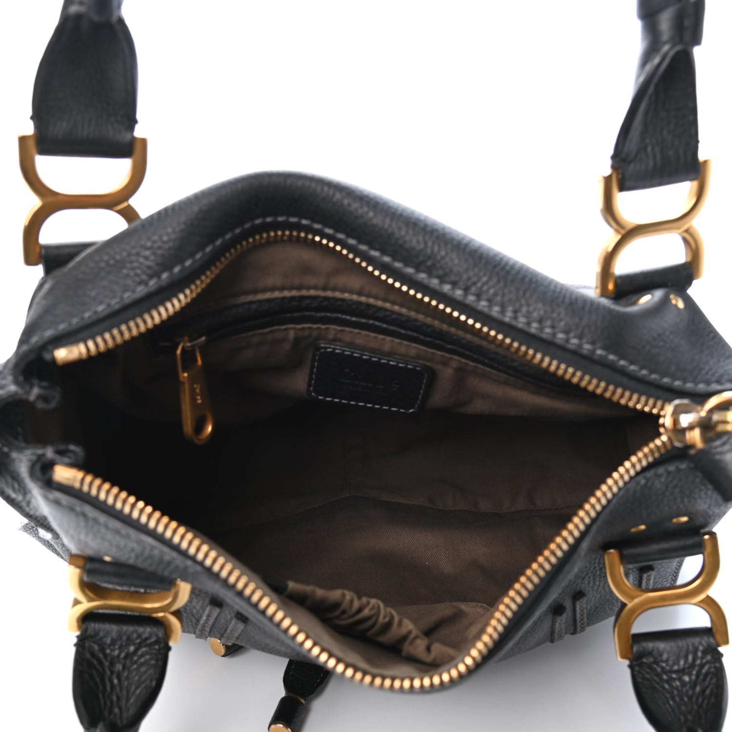 Chloe Calfskin Medium Marcie Satchel Black 4 of 4