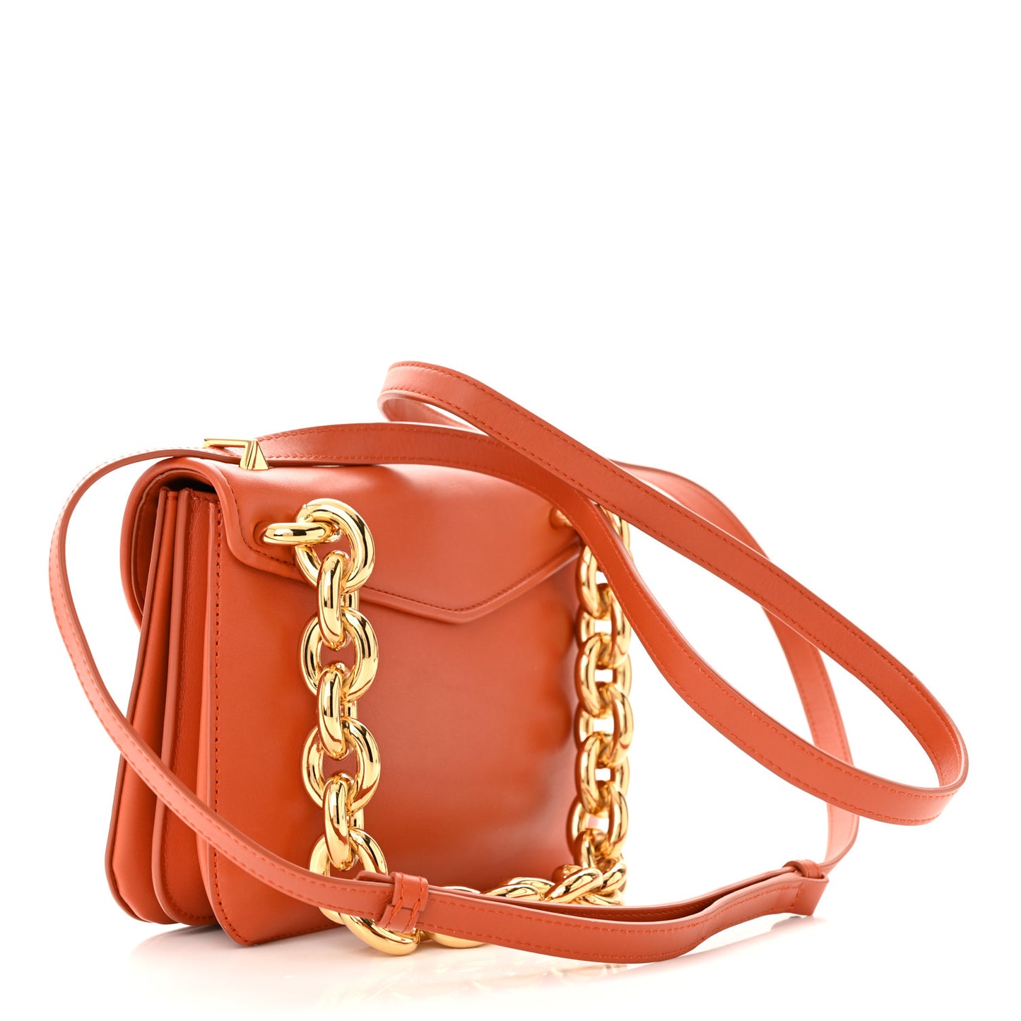 Calfskin Mount Envelope Bag Maple