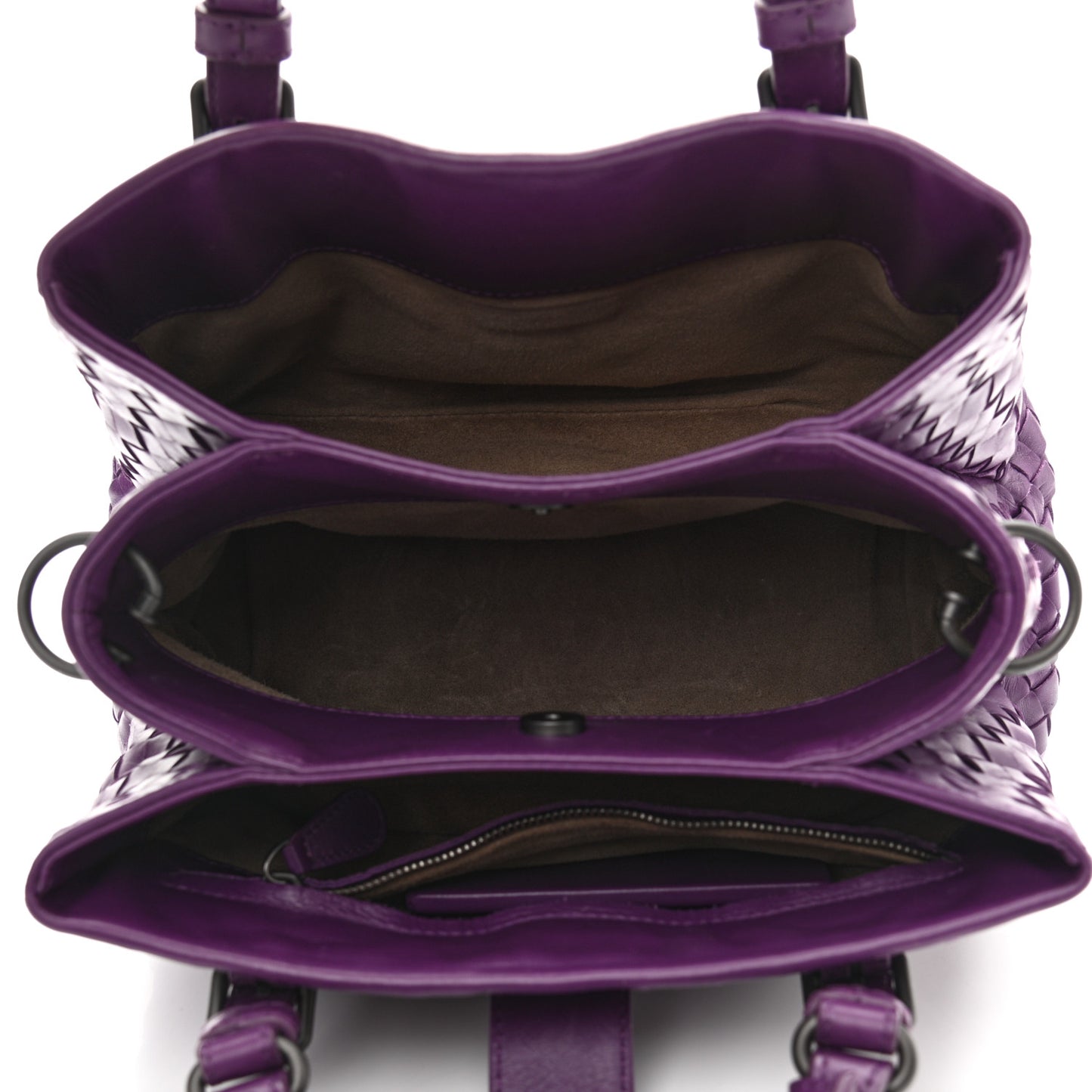 Calfskin Intrecciato Mini Roma Monalisa