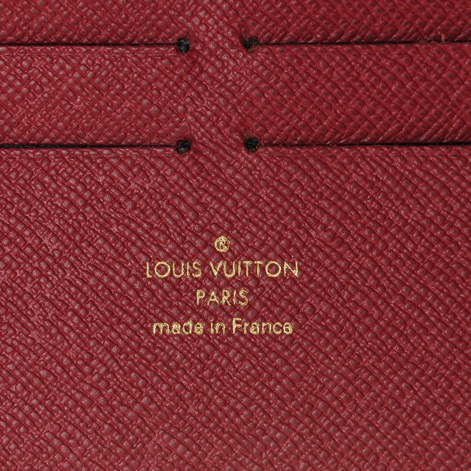 Louis Vuitton Calfskin Felicie Chain Wallet Card Holder Insert 5 of 5