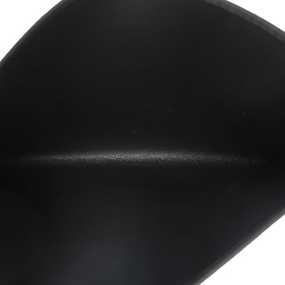 Louis Vuitton Calfskin Felicie Chain Wallet Card Holder Insert Black 5 of 6