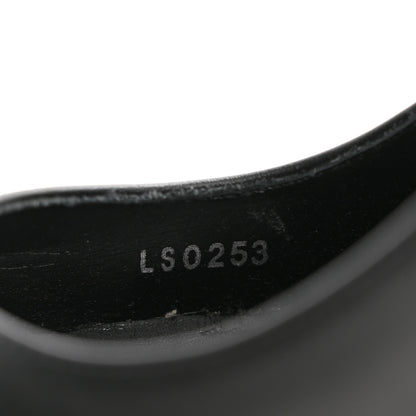 Louis Vuitton Calfskin Sparkle Pumps 38 Black 8 of 10