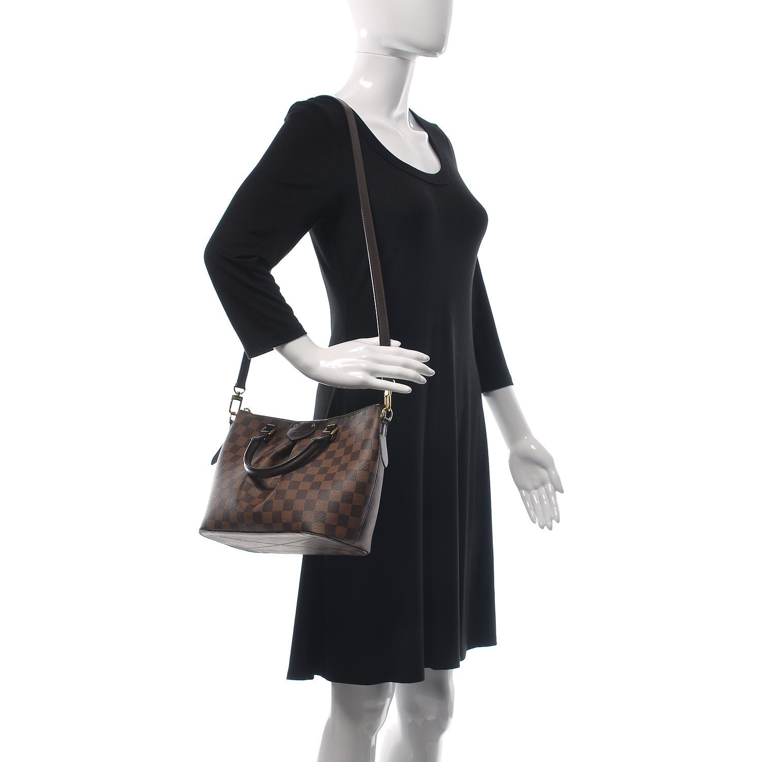 Louis Vuitton Damier Ebene Siena PM 2 of 8