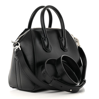 Givenchy Shiny Lord Calfskin Mini Antigona Black 3 of 10