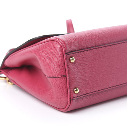 Dolce & Gabbana Dauphine Small Miss Sicily Satchel Pink 7 of 8
