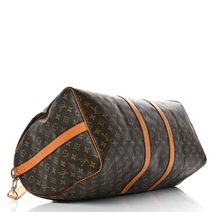 Louis Vuitton Monogram Keepall Bandouliere 55 3 of 22