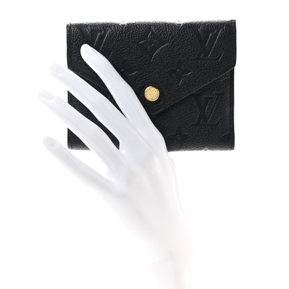 Louis Vuitton Empreinte Victorine Wallet Black 2 of 6
