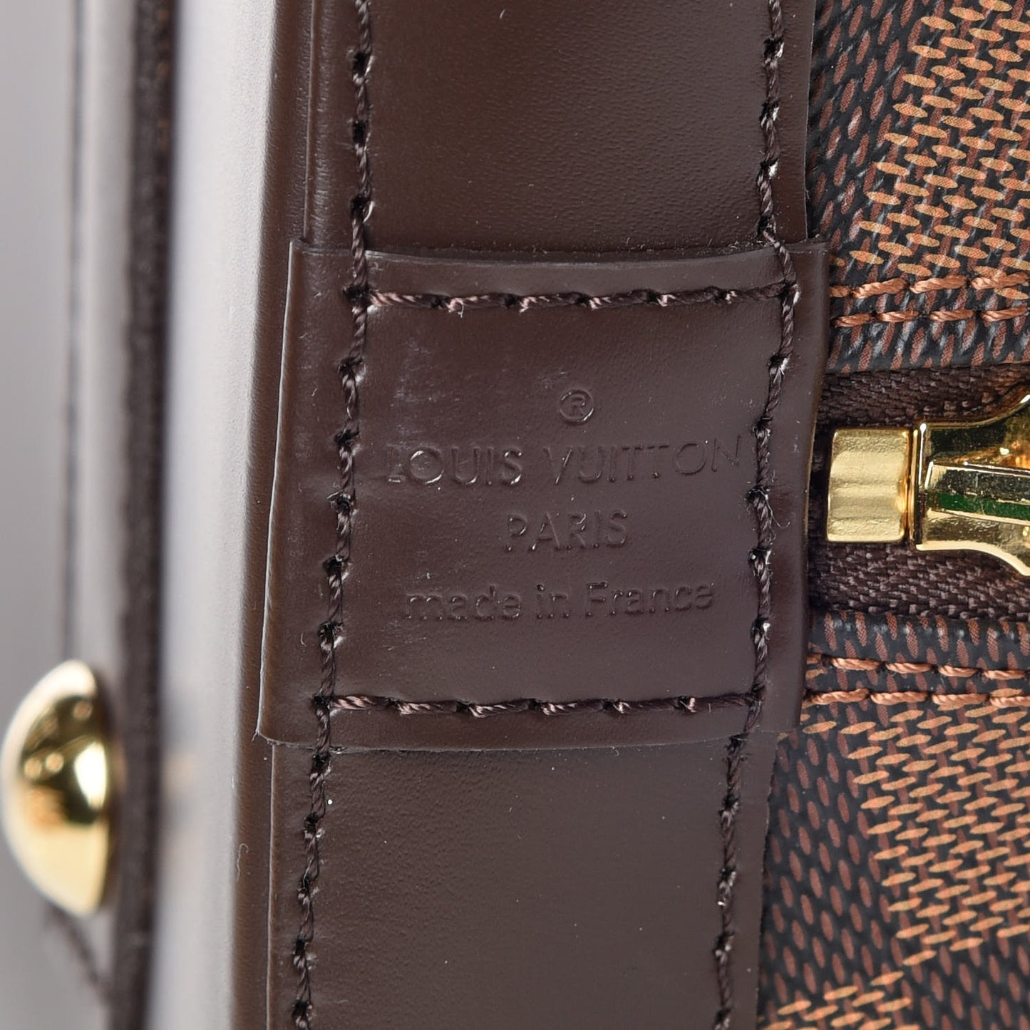 Damier Ebene Alma PM