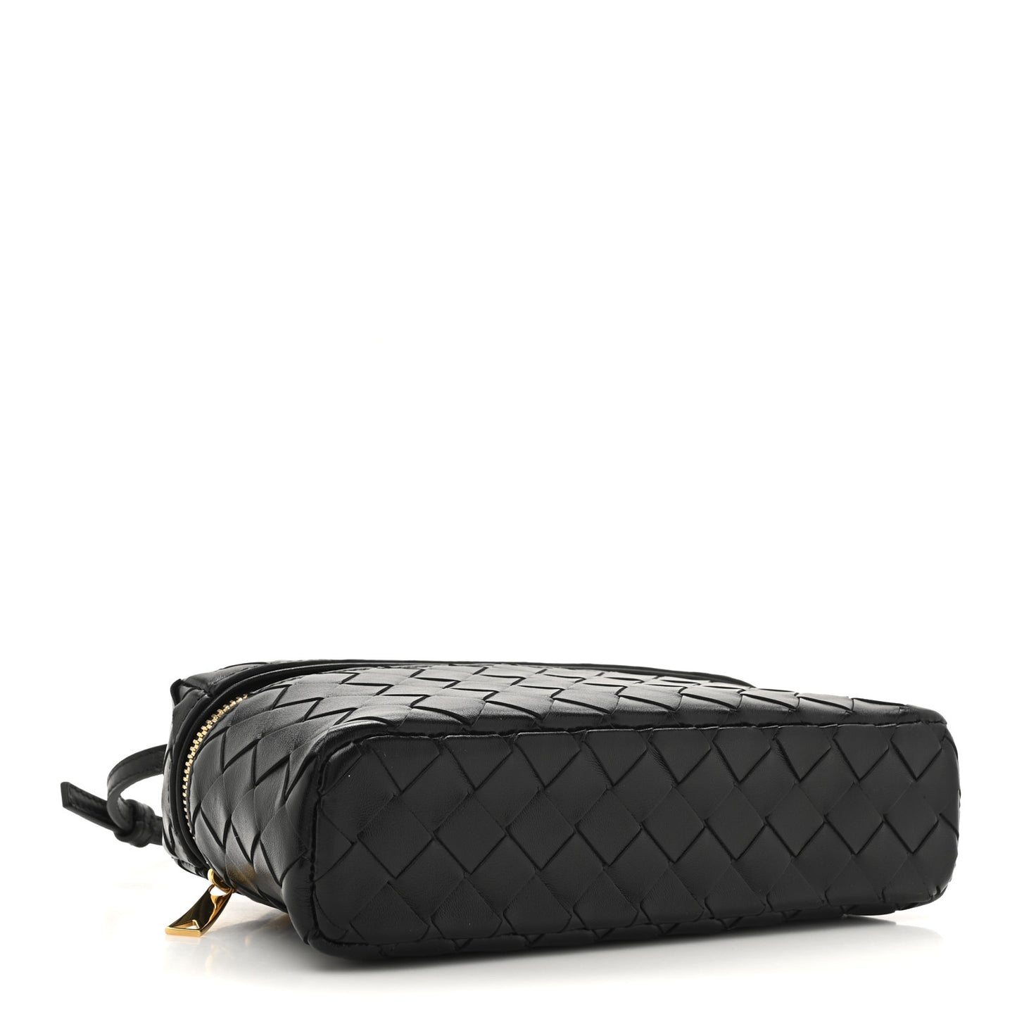 Calfskin Intrecciato Bang Bang Vanity Case Black