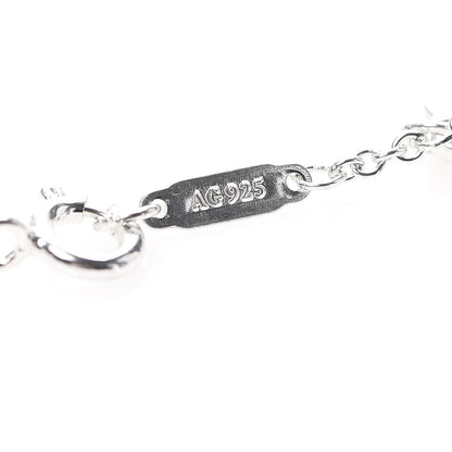Tiffany Sterling Silver Enamel Love Notes Charm Bracelet Blue 5 of 6