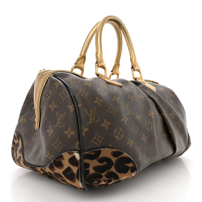 Louis Vuitton Monogram Leopard Stephen Bag 2 of 12