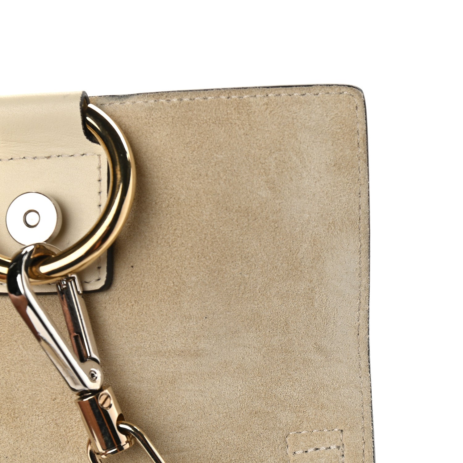 Chloe Calfskin Mini Faye Day Shoulder Bag Off White 12 of 13