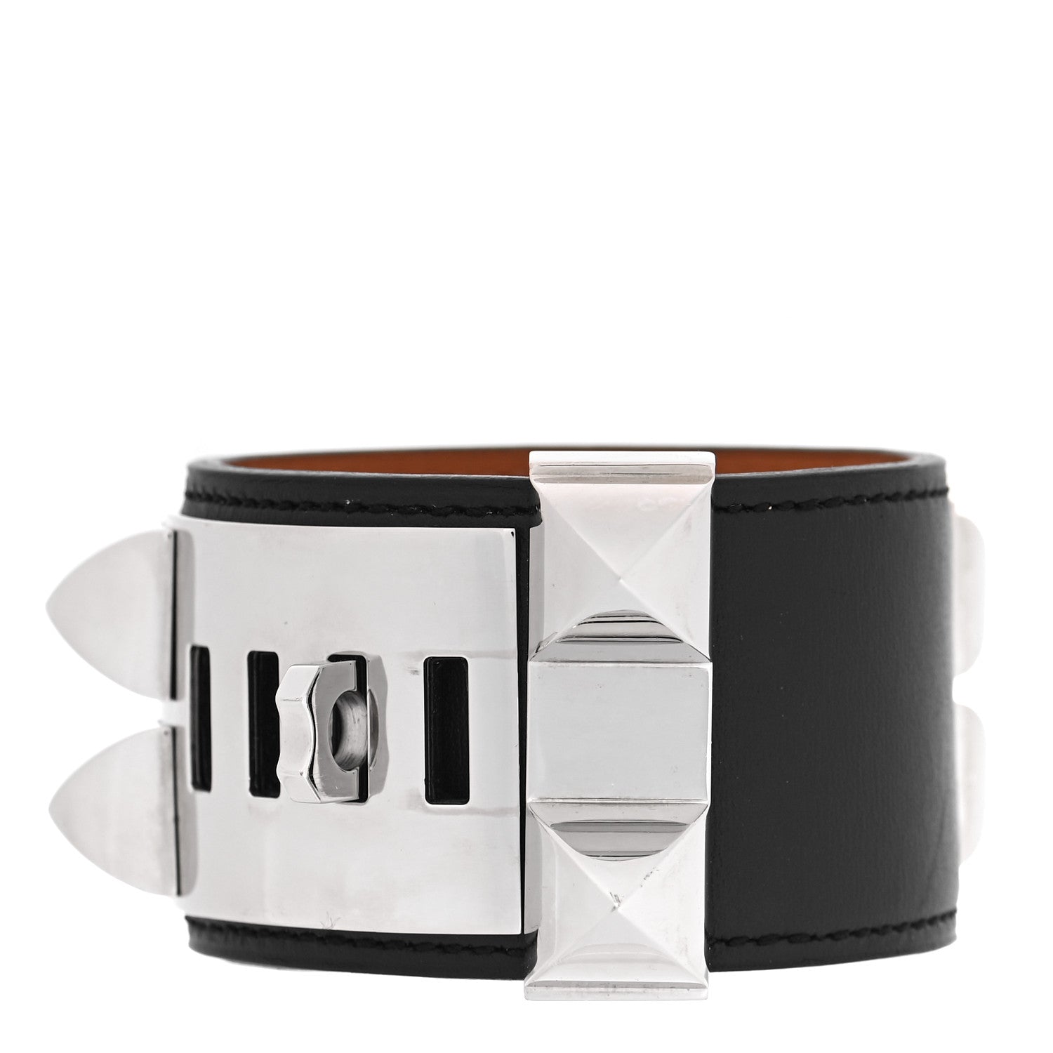Hermes Box Collier de Chien CDC Bracelet S Black 3 of 6