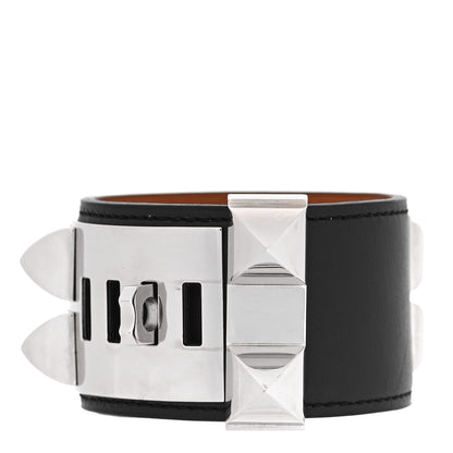 Hermes Box Collier de Chien CDC Bracelet S Black 3 of 6