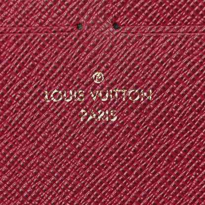 Louis Vuitton Monogram Clemence Wallet Fuchsia 5 of 5