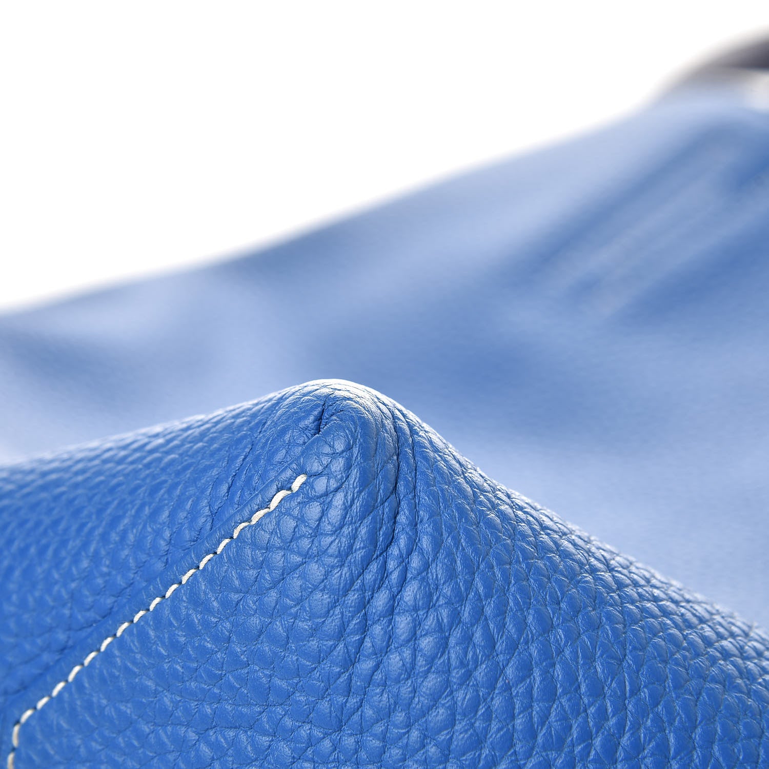 Hermes Taurillon Clemence Double Sens 45 Reversible Tote Bleu Encre Zellige 29 of 29