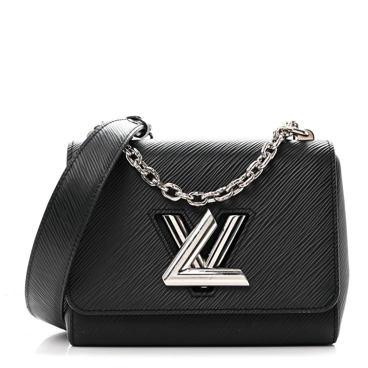 Louis Vuitton Epi Twist Shoulder Bag PM Black 1 of 9