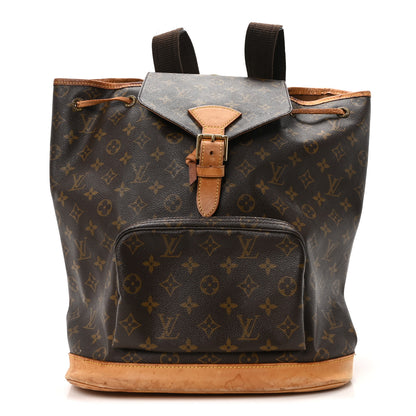 Louis Vuitton Monogram Montsouris GM Backpack 1 of 10