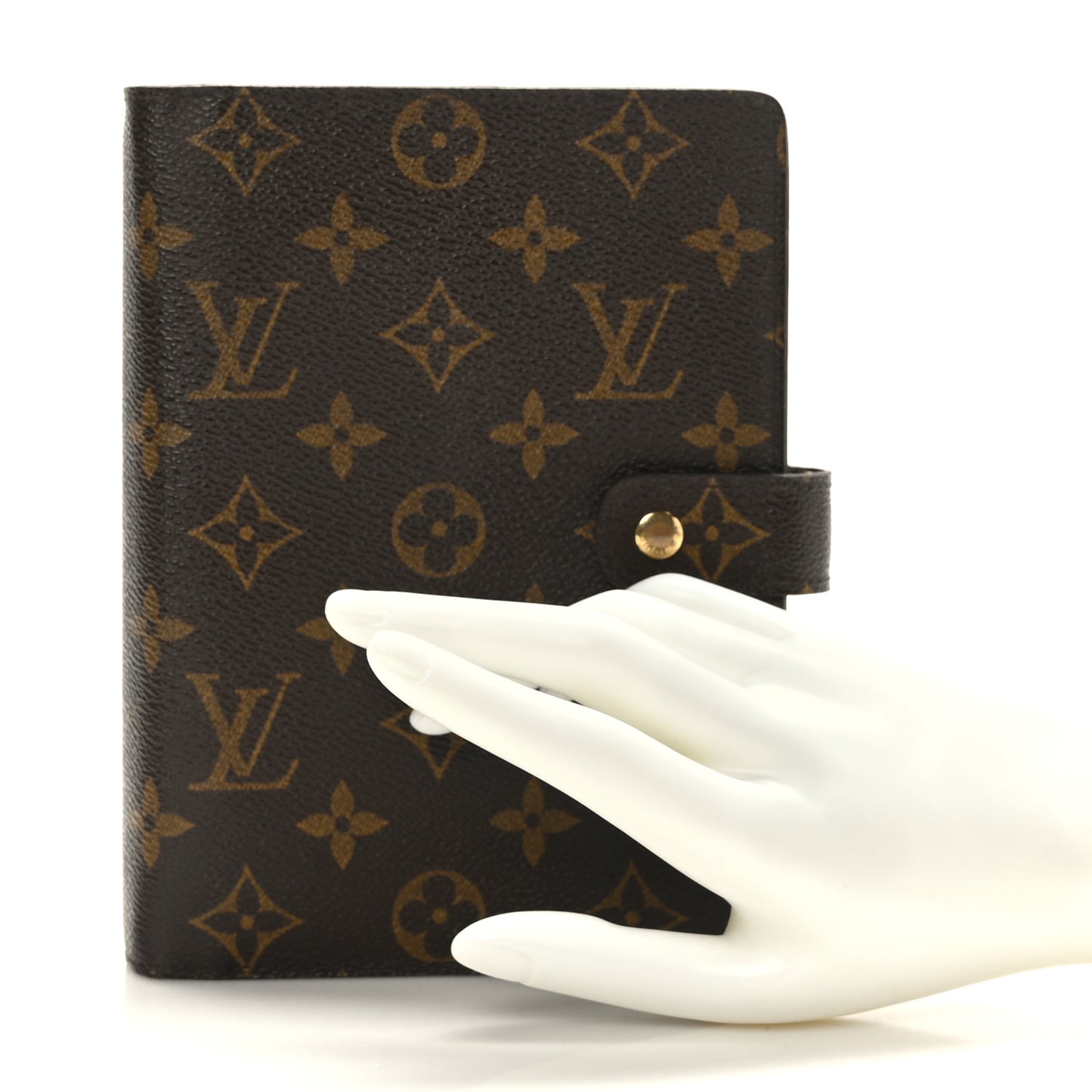 Monogram Medium Ring Agenda Cover