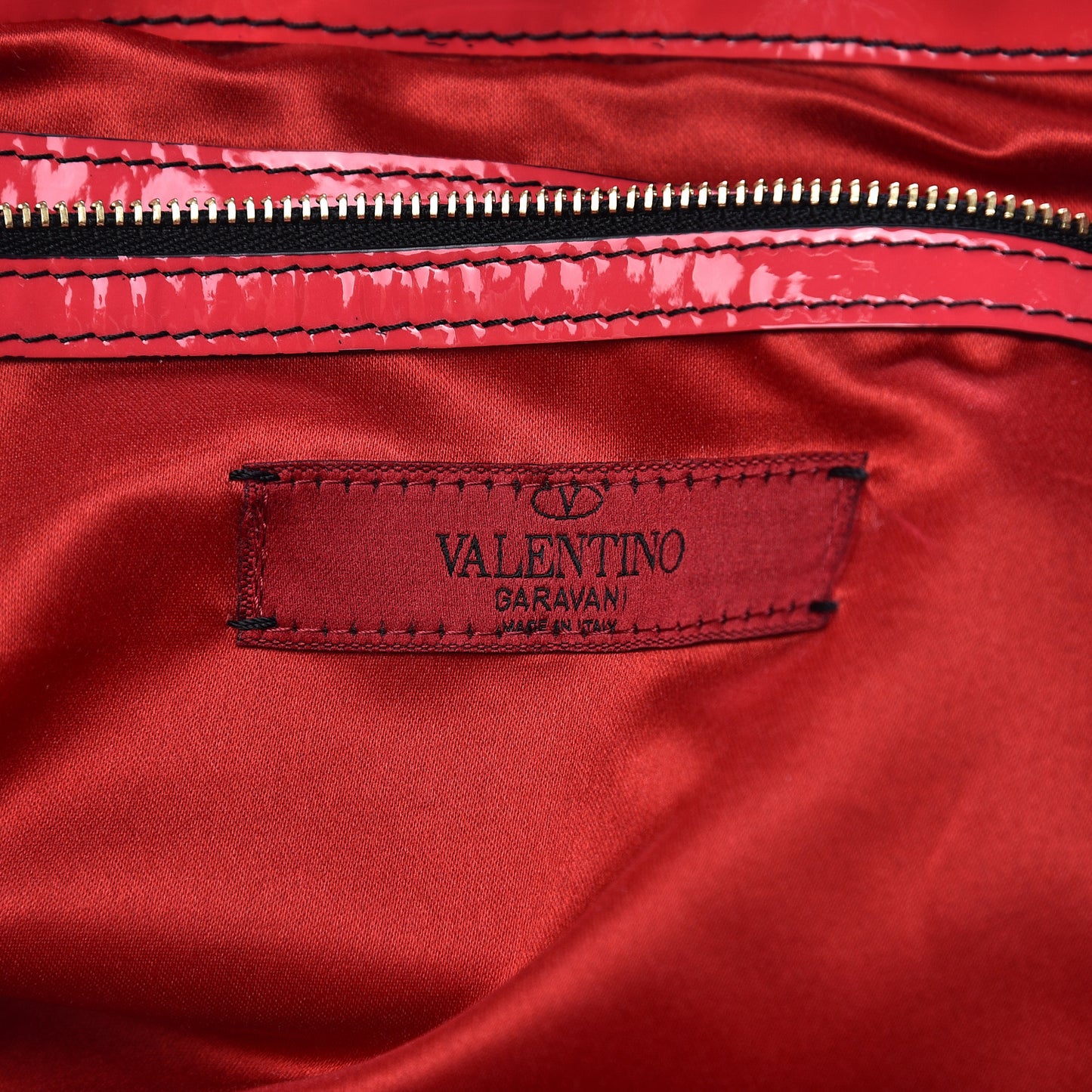 Silk Patent Rosier Tote Pink