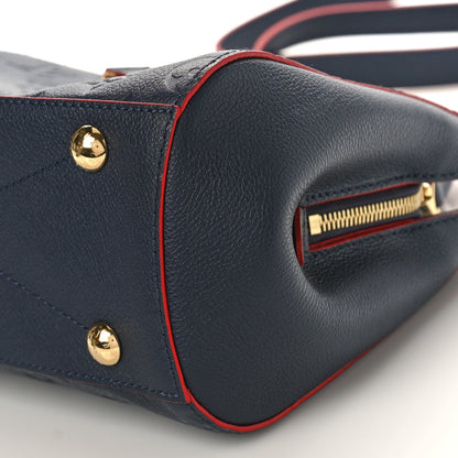 Louis Vuitton Empreinte Montaigne BB Marine Rouge 9 of 9