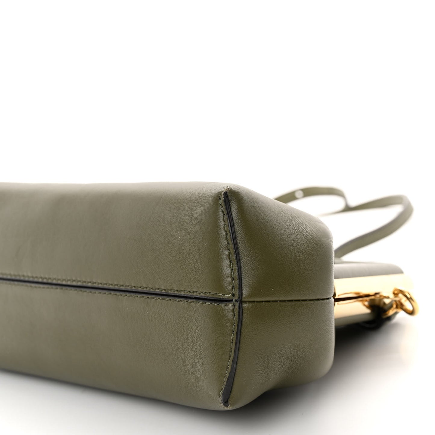 Shiny Nappa Small Fendi First Green