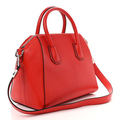 Givenchy Sugar Goatskin Small Antigona Red 4 of 12
