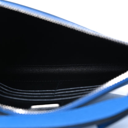 Prada Saffiano Whale Flat Wristlet Pouch Marea 5 of 8