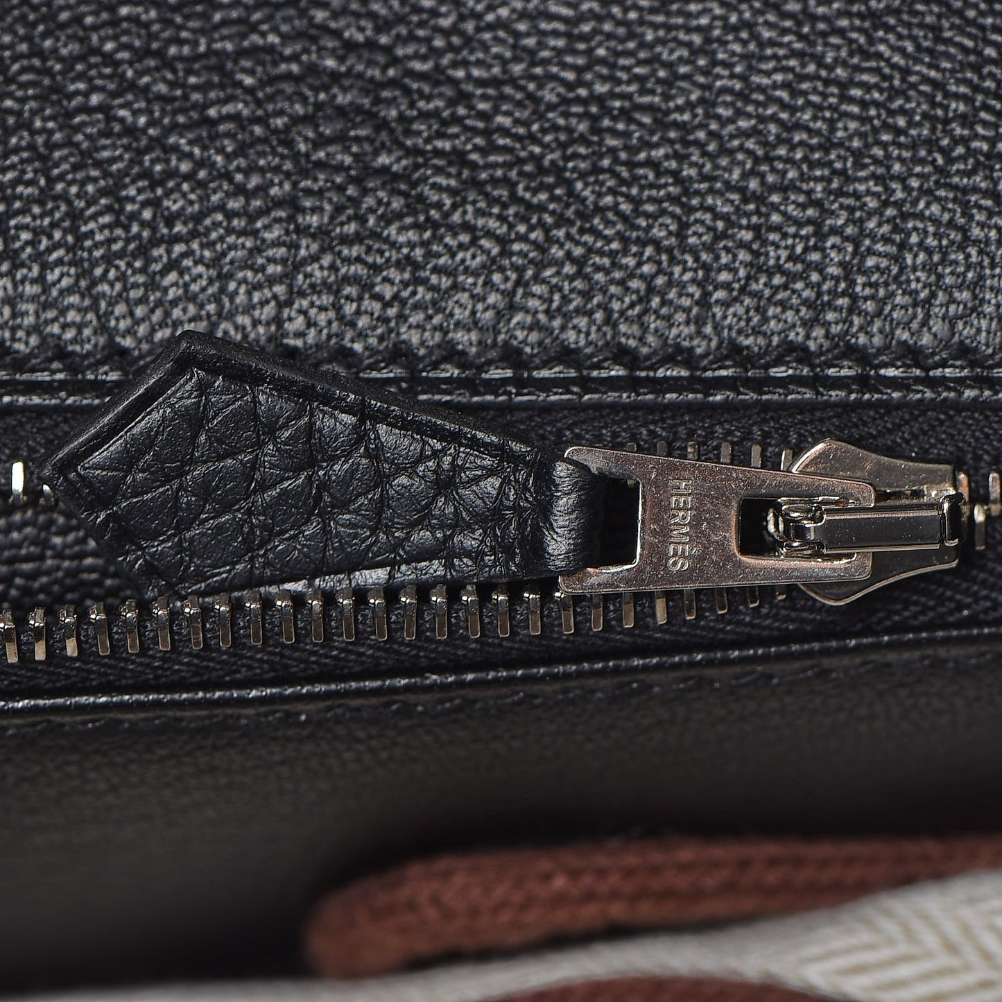 Taurillon Clemence Birkin 30 Black