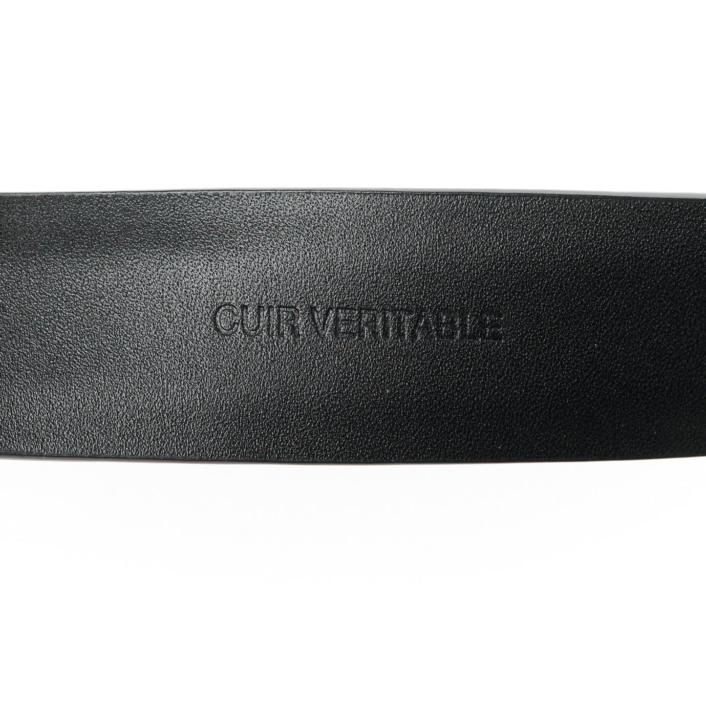 Calfskin Crystal Pearl Caviar CC Belt 80 32 Black