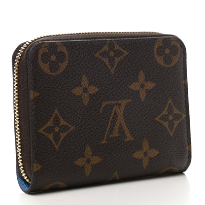 Louis Vuitton Monogram 2021 Christmas China Animation Zippy Coin Purse Myosotis Blue 3 of 6