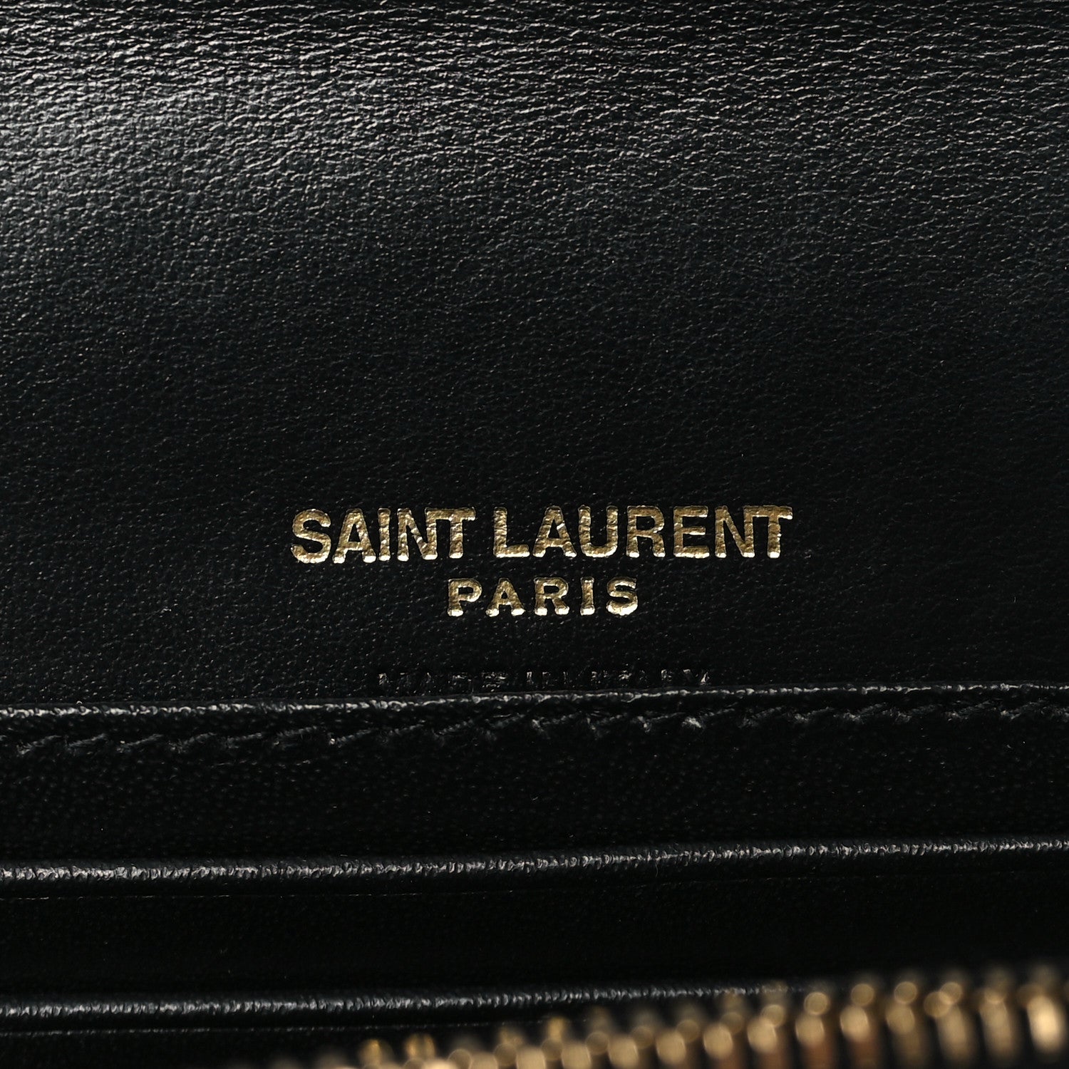 Saint Laurent Smooth Calfskin Monogram Kate Belt Bag Black 6 of 10