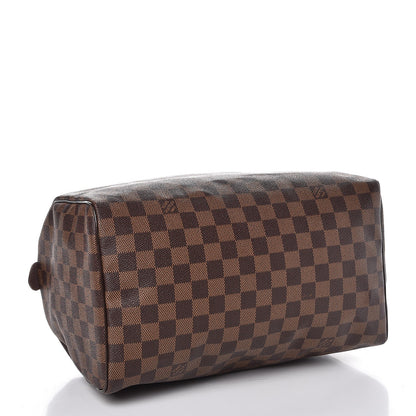 Louis Vuitton Damier Ebene Speedy 30 4 of 9