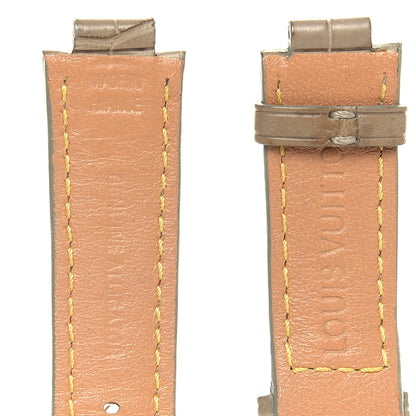Louis Vuitton Alligator Tambour Watch Strap Olive 4 of 4