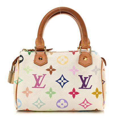 Louis Vuitton Monogram Multicolor Mini Sac HL Speedy White 1 of 8