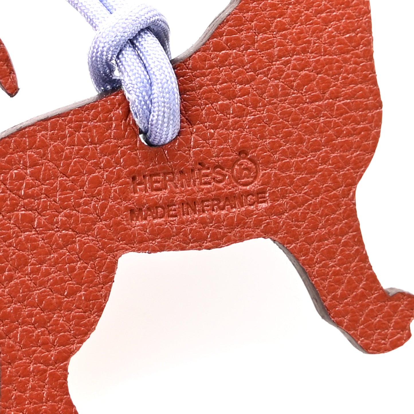Togo Epsom Petit H Dog Bag Charm