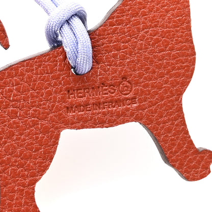 Hermes Togo Epsom Petit H Dog Bag Charm 3 of 4