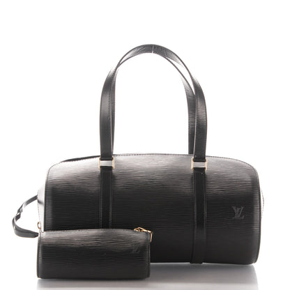 Louis Vuitton Epi Soufflot Black 3 of 9