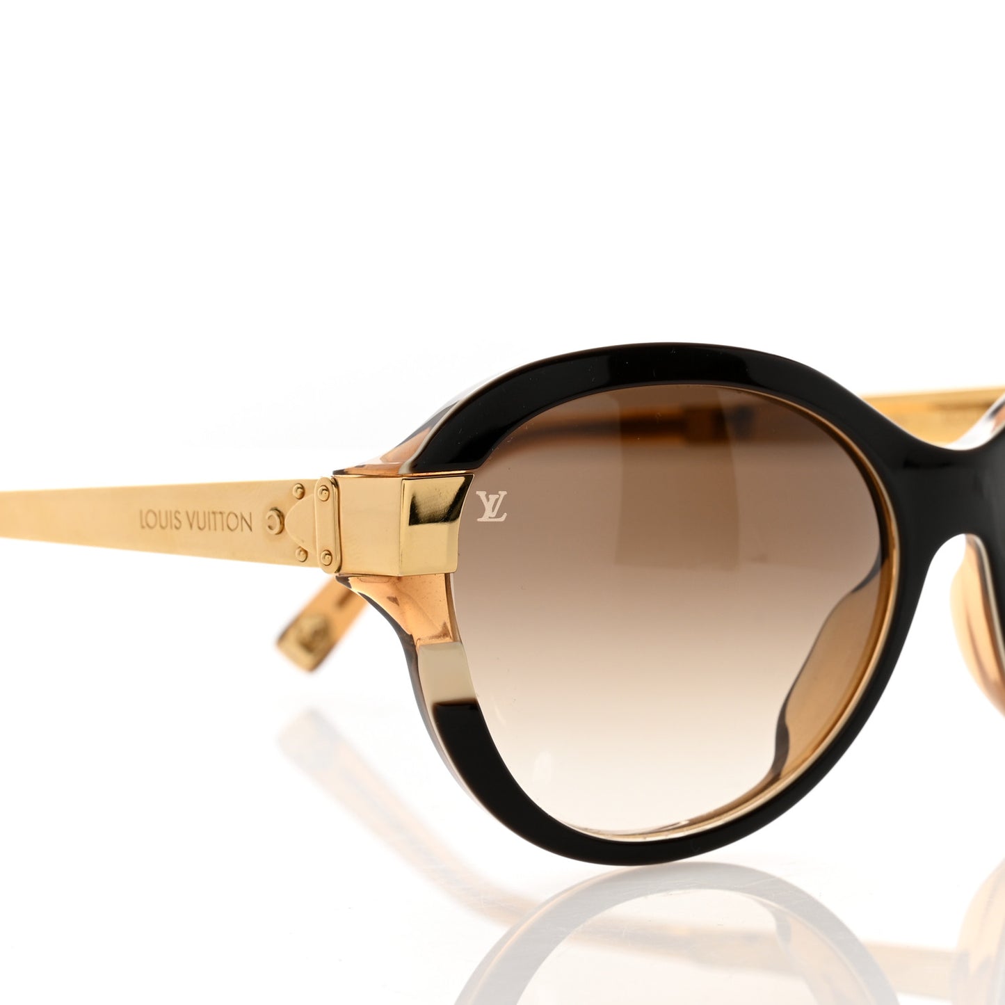 Petit Soupcon Cat Eye Sunglasses Z0487E Brown